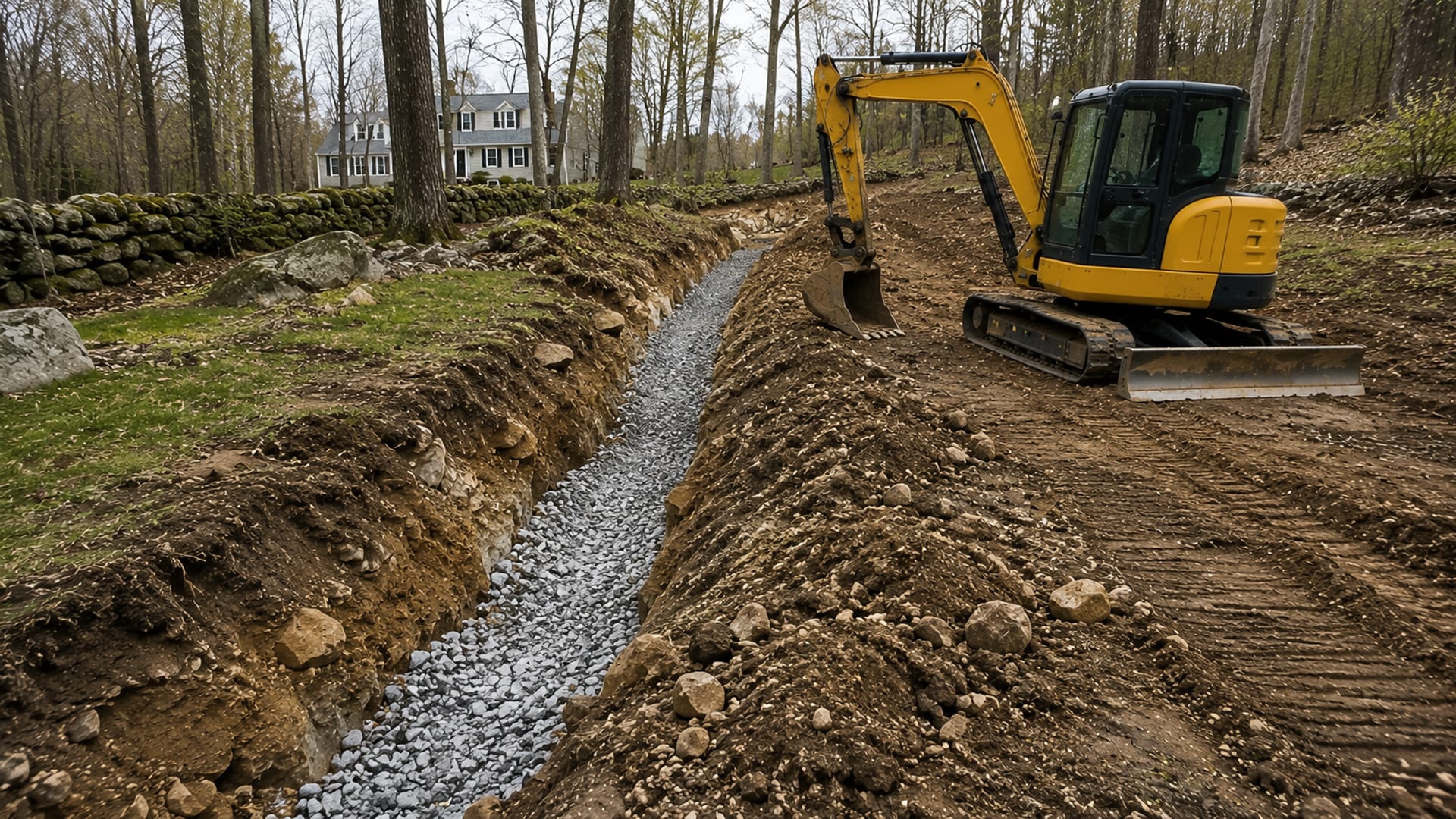 Drainage Excavation Services in Middlebury, CT