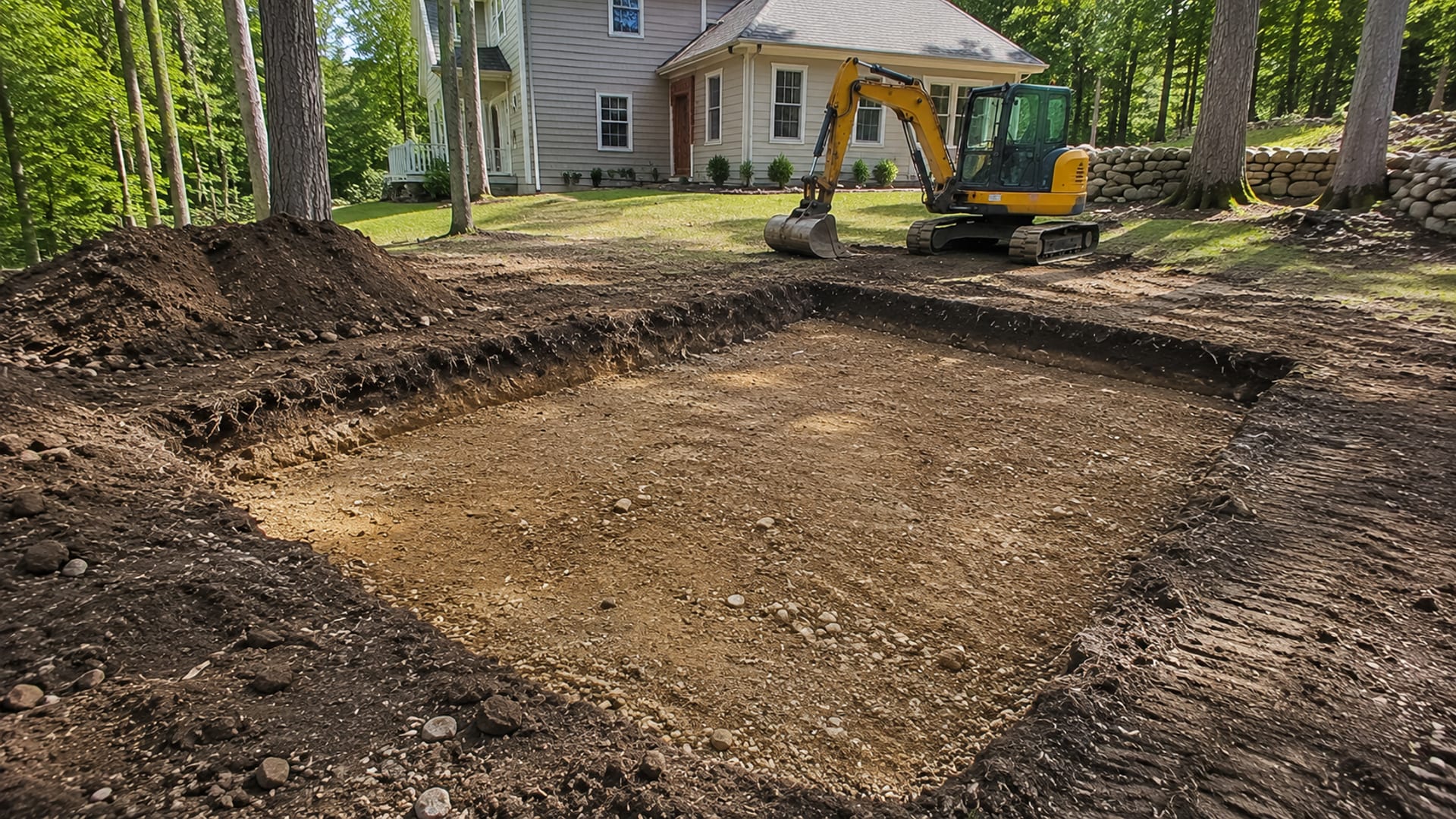 Excavation for Patios in Oxford CT: Start Here Before You Build