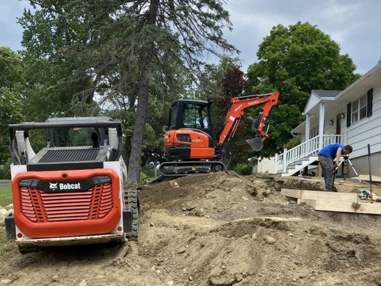 Excavation work